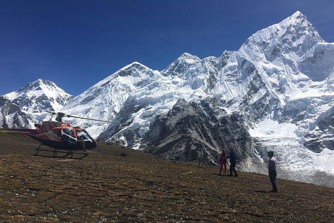 Landing Private Helicopter at Everest base camp & Gokyo for photo - Kalapathar near Everest Base Camp: where your Everest photos come from