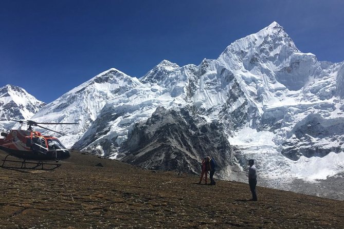 Landing Private Helicopter at Everest base camp & Gokyo for photo - Everest Base Camp area overflight: the quick look that still feels meaningful