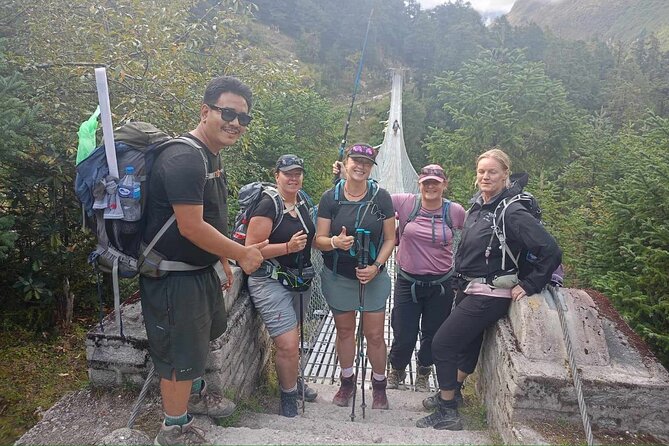 Manaslu Circuit Trek (15 Days) - Jagat to Deng: a classic climb day through subtropical forest