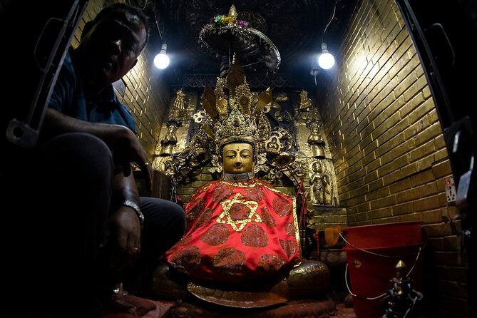 Monkey Temple - Swayambhunath Tour - Private/Small Group - Manjushree Temple: legend, lake origins, and a viewpoint break