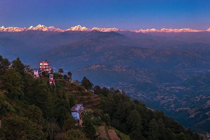 Mt Everest view from Nagarkot -hiking to Changu UNESCO site - From Kathmandu to Nagarkot, the day starts with a view hunt