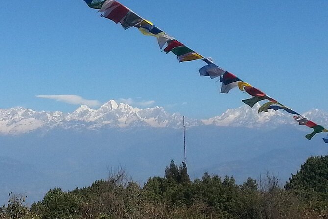 Nagarkot day hiking tour with Everest view - The hike through Tamang villages, terraces, rhododendron forest, and a suspension bridge
