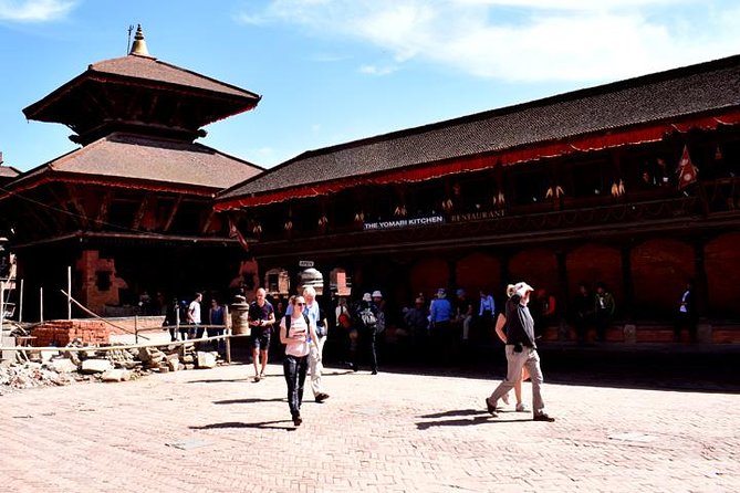 Nagarkot Sunrise, Bhaktapur and Patan Durbar Square Tour in Kathmandu - Krishna Temple and Krishna Mandir: stone-built details you can actually read