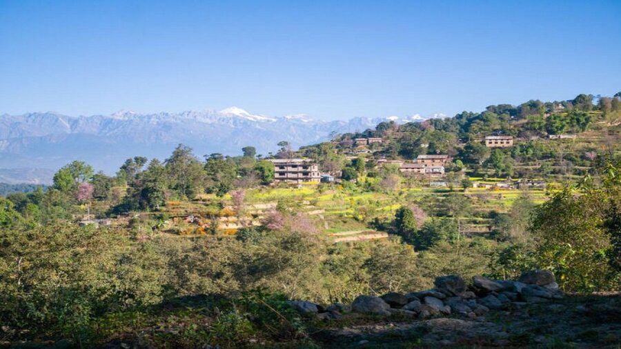 Panoramic Day Hike from Nagarkot to Changunarayan with Lunch - The village hike toward Changu Narayan Temple