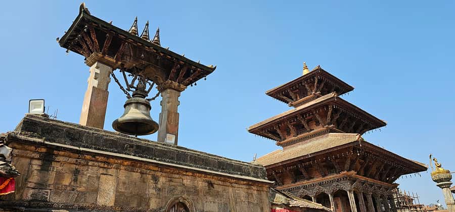 Patan and Bhaktapur City Full Day Tour - Bhaktapur Durbar Square and the royal-city layout you can feel