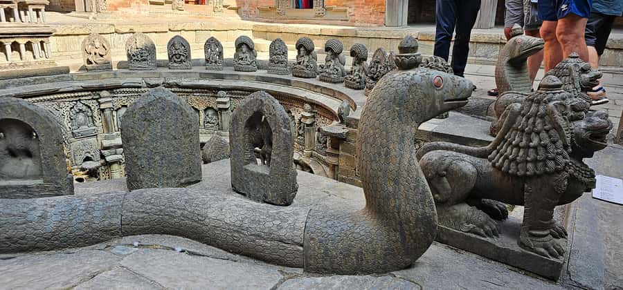 Patan and Bhaktapur City Full Day Tour - Patan’s palace courtyards: Sundarichok, Mulchok, and Keshavnarayan Chok