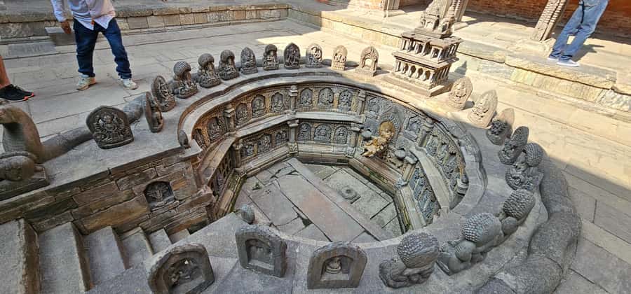 Patan and Bhaktapur City Full Day Tour - Bhimsen, Krishna, Vishnu, and the pagoda-and-shikhar mix