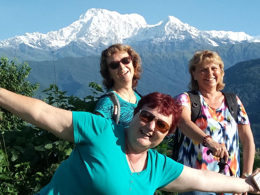 Pokhara: 3-Day Trek - Day 1 Naudanda to Australian Camp: that first big morning view starts early