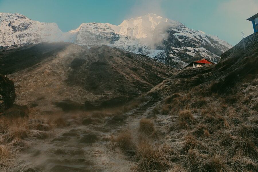 Pokhara: 7-Day Annapurna Base Camp Guided Trek - Dovan to Deurali: rhododendron and bamboo, plus waterfalls