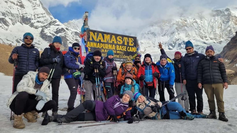 Pokhara: Amazing 7-Day ABC Trek with Natural Hot Spring - Dovan to Deurali: rhododendron and bamboo, plus waterfalls as your altitude signal