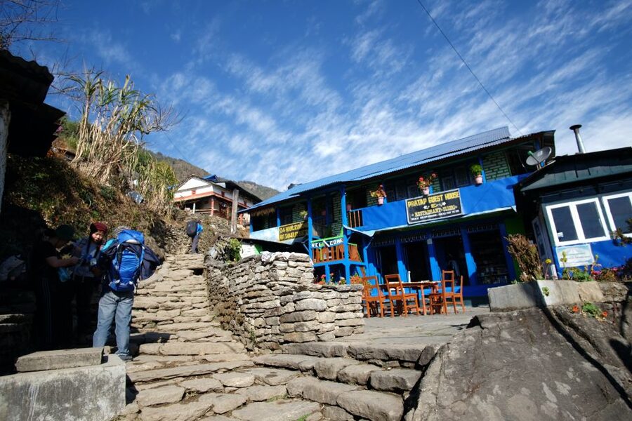Pokhara: Amazing 7-Day ABC Trek with Natural Hot Spring - Deurali to Annapurna Base Camp: the 4130m day you plan your whole week for
