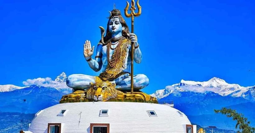 Pokhara: Amazing Day Hiking, Boating /Sunrise view tour - World Peace Pagoda hike and Pumdikot Shiva Temple, the best walking payoff