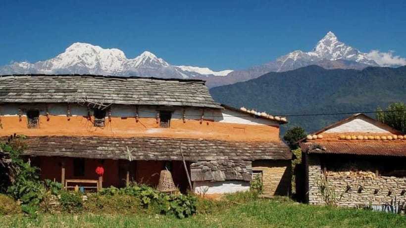 Pokhara: Annapurna Foothills Day Hike with Transfers - The full day in four stages: Kande, camp, Dhampus, and Phedi