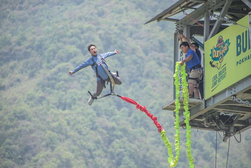 Pokhara: Bungee Jumping Experience Near Annapurna - The transfer to the cliff-top site above the Hemja valley