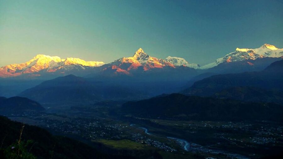 Pokhara: Full-Day Guided Sightseeing Tour - Suspension bridge, a simple walk with river-valley perspective