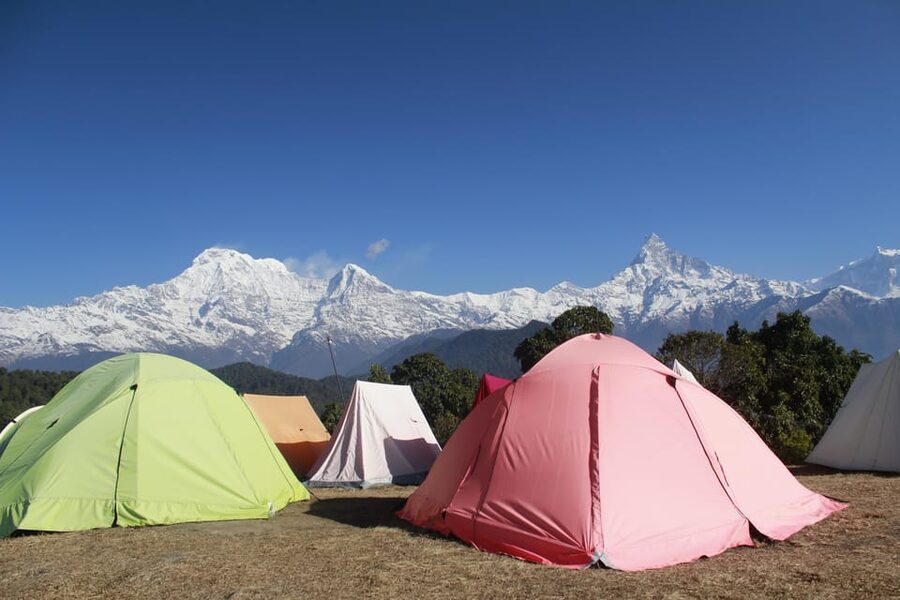Pokhara: One night camping, campfire stay at Australian camp - Trek Through Gurung Villages and Forest Trails