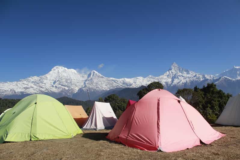 Pokhara: One night camping, campfire stay at Australian camp - Arriving at Australian Camp: Where the Views Do the Talking