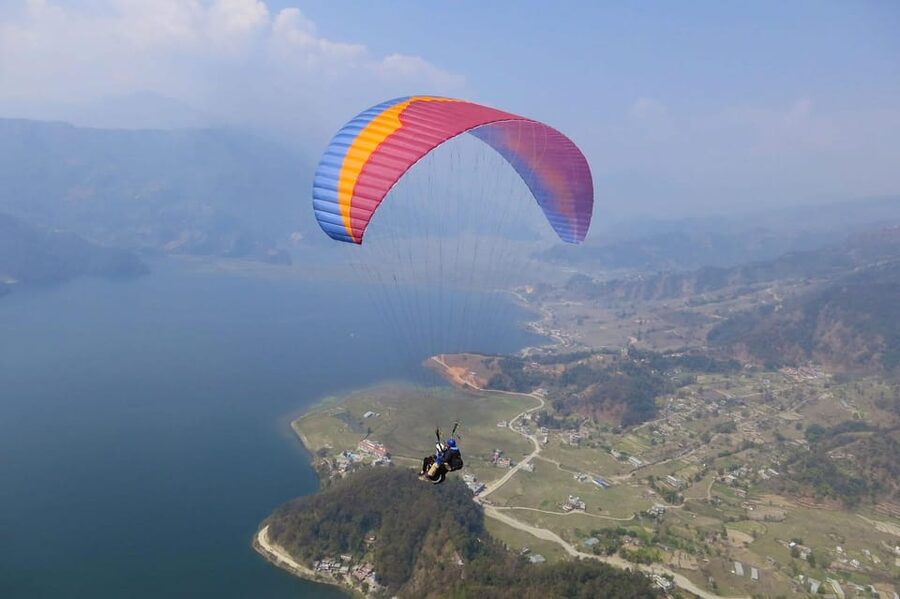 Pokhara: Paragliding Adventure with Photos and Video - The 30-minute tandem flight: soaring above Pokhara and gliding over Phewa