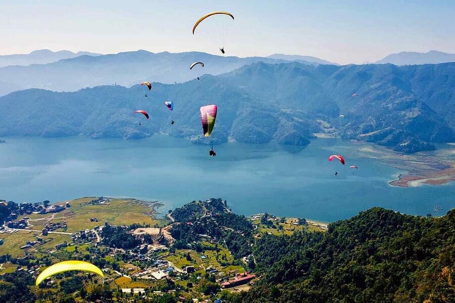 Pokhara: Paragliding Adventure with Photos and Video - Safety gear, pilot guide, and who should take this seriously
