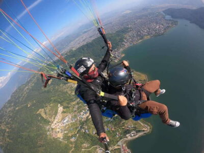 Paragliding, Bungy Jump and Zipline Combo Adventure