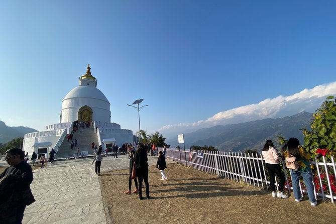 Pokhara: Private Car Drive Tour to World Peace Stupa - Stop at Peace Temple: The Short Uphill Hike You Should Plan For
