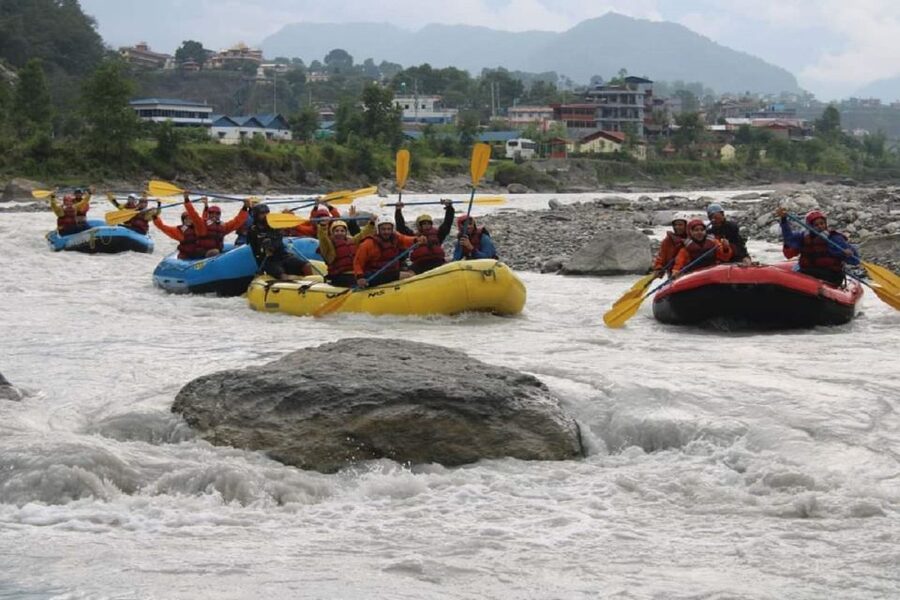 Pokhara: Seti River Rafting Adventure with Hotel Pickup - Getting to the river: the 45-minute coach ride you can use