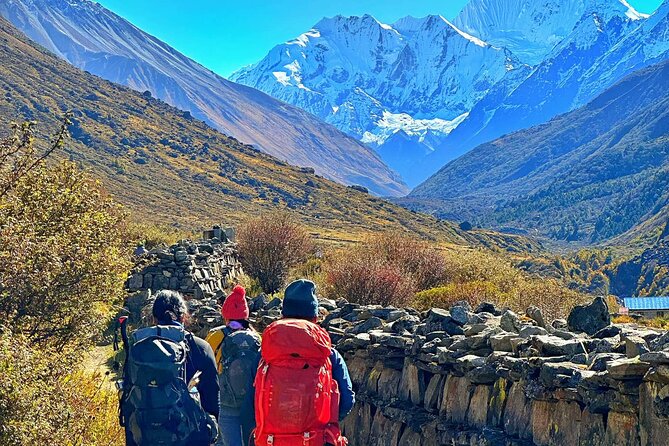 Private 8 - Day Langtang Trekking - Kyanjin Gompa Day 4: Prayer Flags, Stone Walls, and a Short Trek With Big Meaning