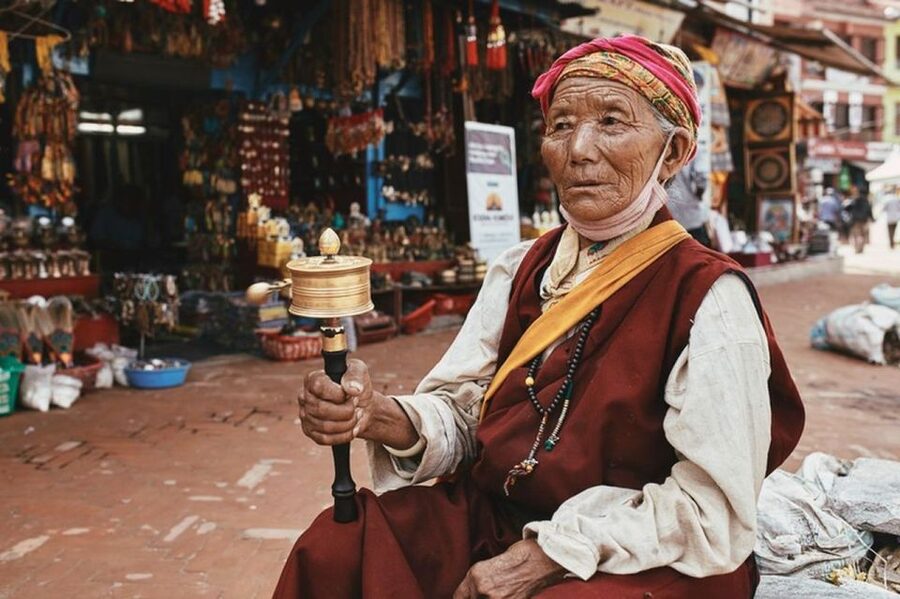Spiritual Nepal: Expert insight into Multifaith Journey - Boudhanath Stupa: Kora, Prayer Wheels, and the Quiet Technique of Paying Attention