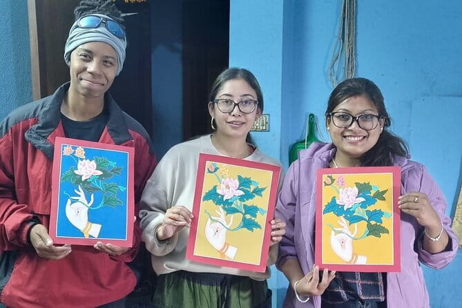 Thangka Painting Workshop - Aayam, English support, and what you can ask without feeling awkward