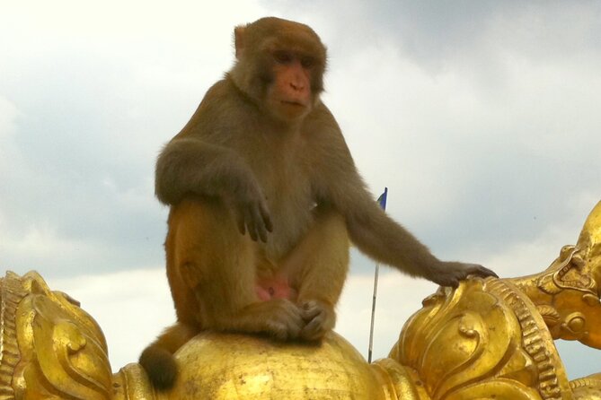 TOP 4 UNESCO World Heritage Sites Tour - Stop 3: Swayambhunath Monkey Temple and the view over Kathmandu Valley