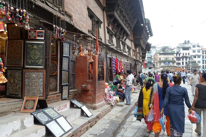 Walking tour of Kathmandu with awesome local guides - Swayambhunath, the Hilltop Monkey Temple Stop
