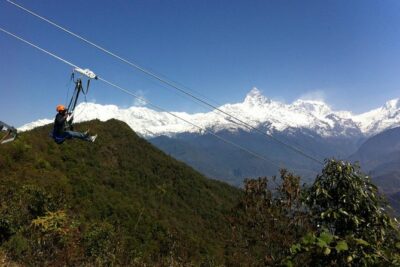 ZipFlyer Nepal – The World’s Steepest Zip-line